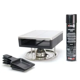 RACLETTE SET CLASSIC SILVER