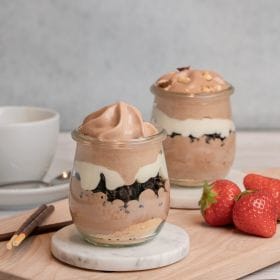 NUTELLA CHEESECAKE MOUSSE