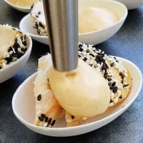 CURRY-ERDNUSS-ESPUMA